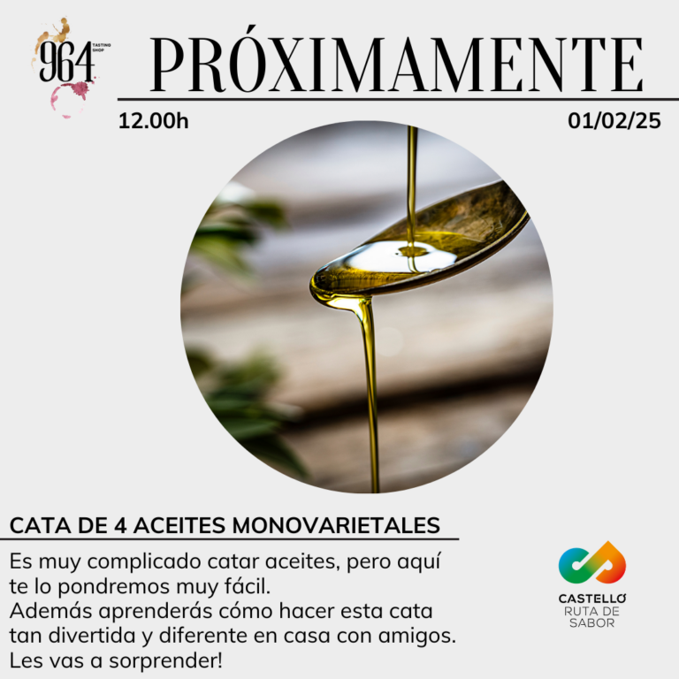 Taller y cata de aceites