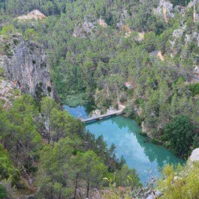 Paisajes del agua, aceite y almendros en flor