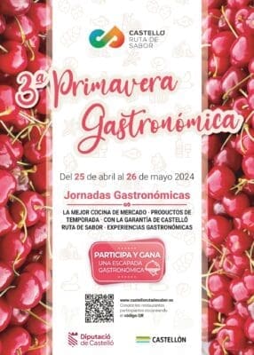 Die 3. Ausgabe der Primavera Gastronómica Castelló Ruta de Sabor präsentiert den gastronomischen Reichtum der Provinz